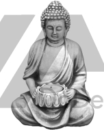 Buddha - candlestick