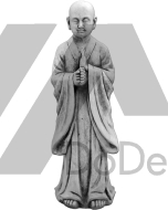 Figurine concrete - Buddha in the garden