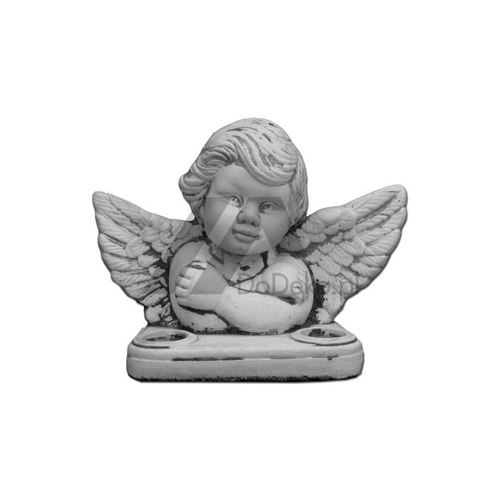 A bust of an angel
