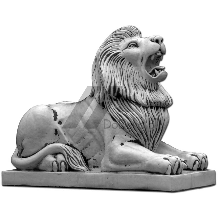 A roaring lion - Decorative figure