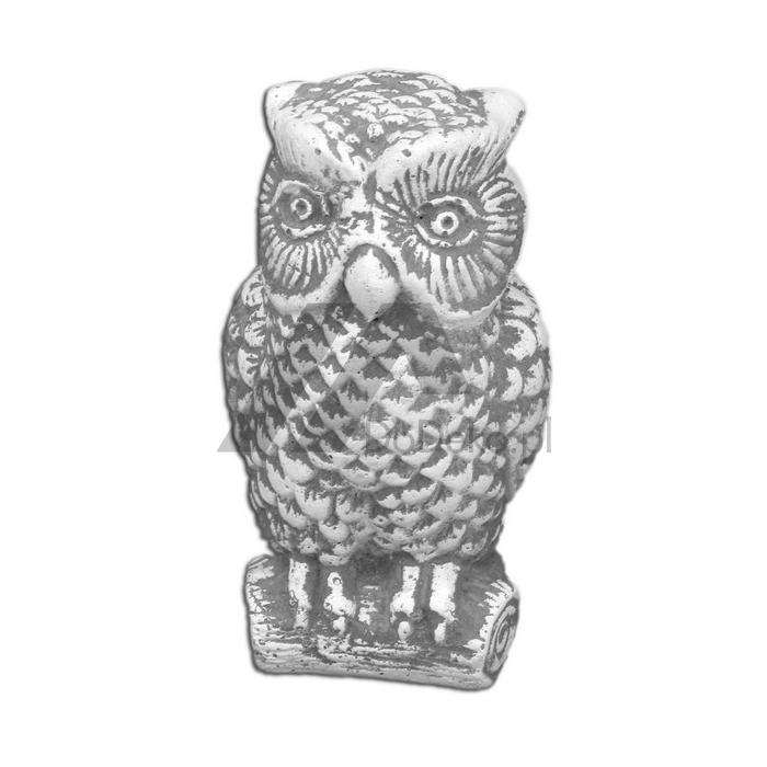 Owl - concrete figurine