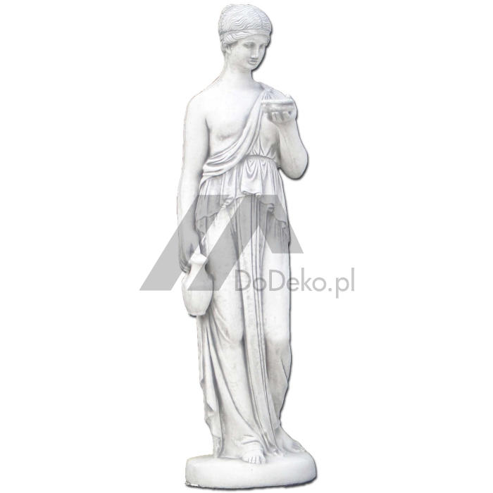 Concrete statue - goddess Hebe
