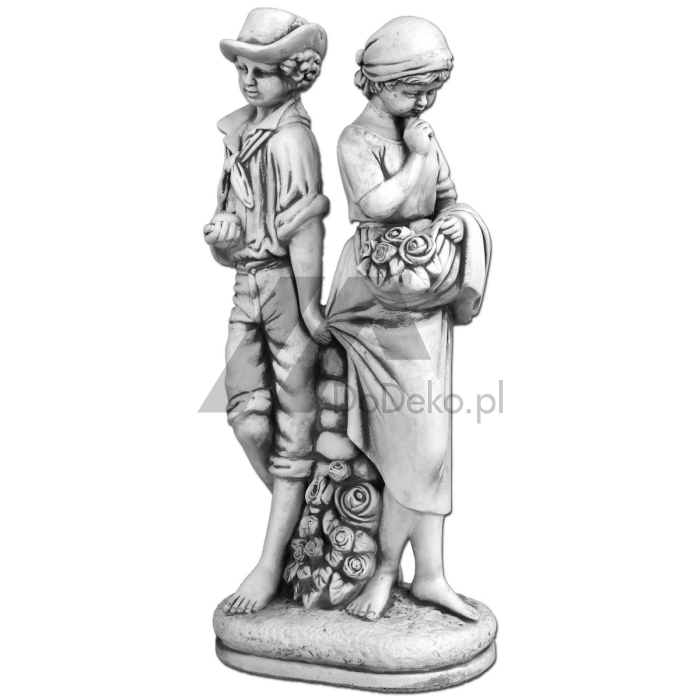 Decorative sculpture - love couple