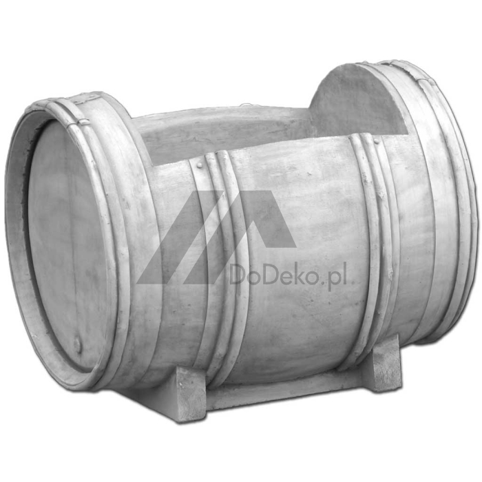 A large pot garden - barrel