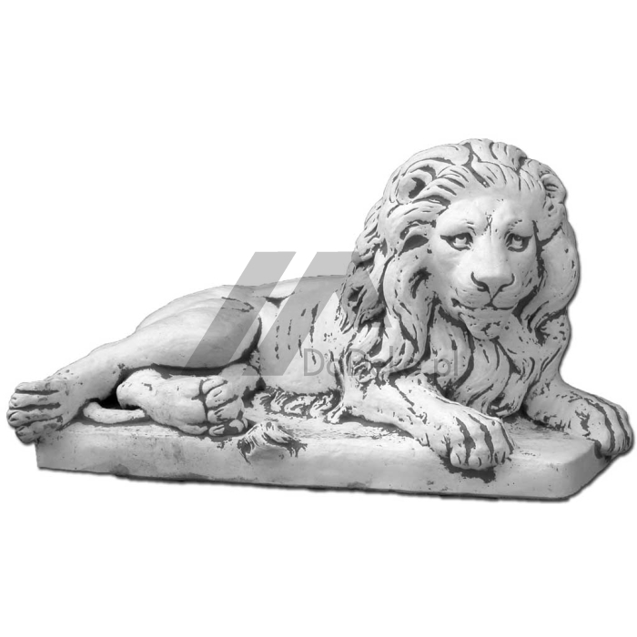 Figure concrete - lion right