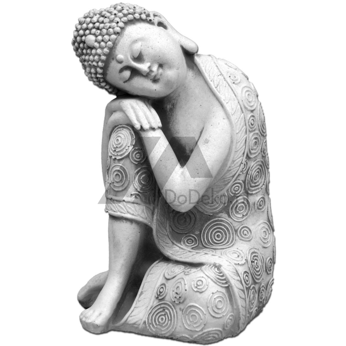 Figurine concrete - Buddha left