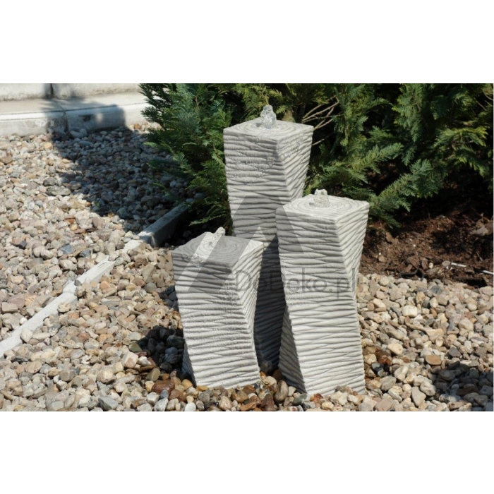 Fountain of concrete - 3 small bars