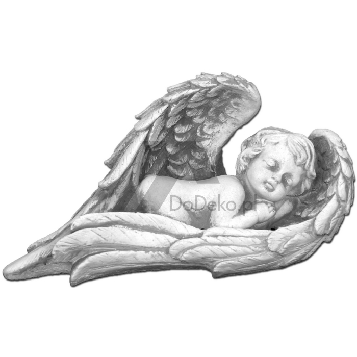 Sleeping angel with wings