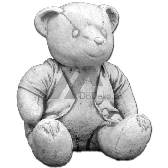 Concrete figurine Teddy Bear