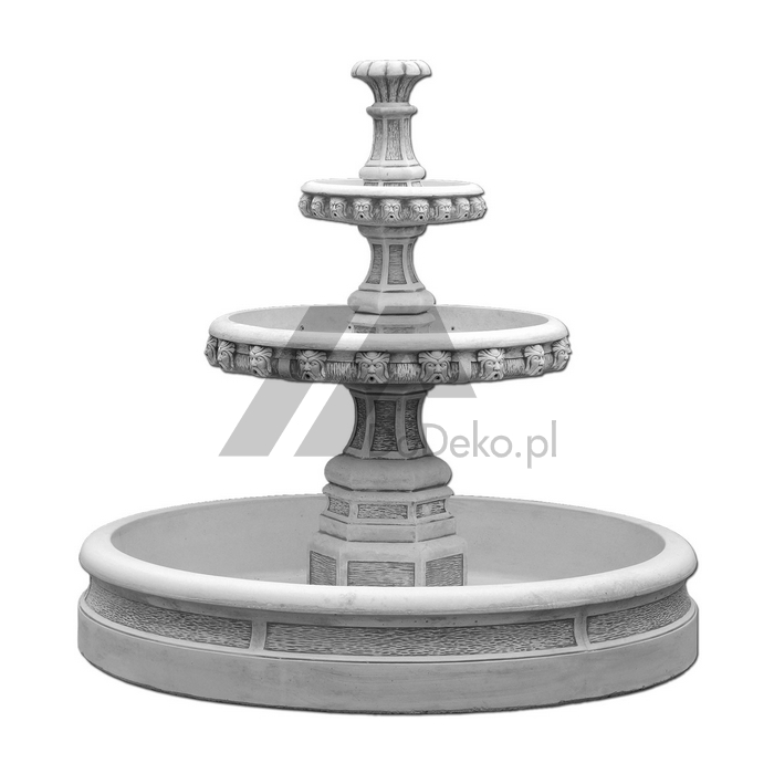 The fountain with swimming pool - New!